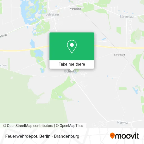 Feuerwehrdepot map