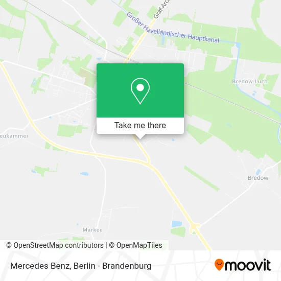 Mercedes Benz map