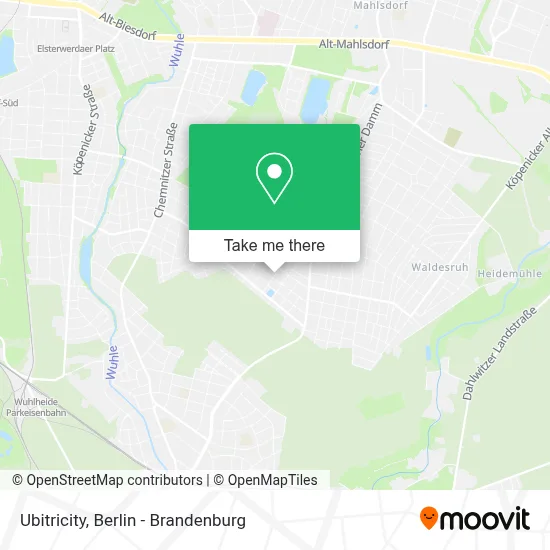 Ubitricity map