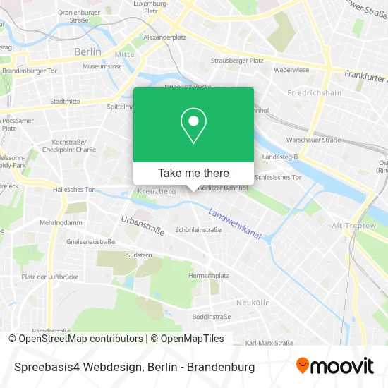 Spreebasis4 Webdesign map