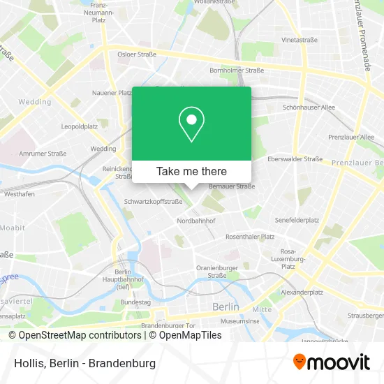 Hollis map