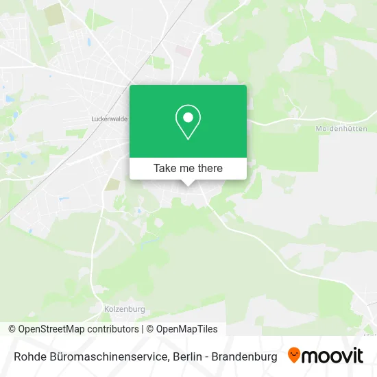Rohde Büromaschinenservice map