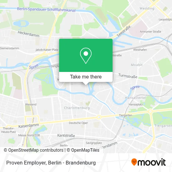 Proven Employer map
