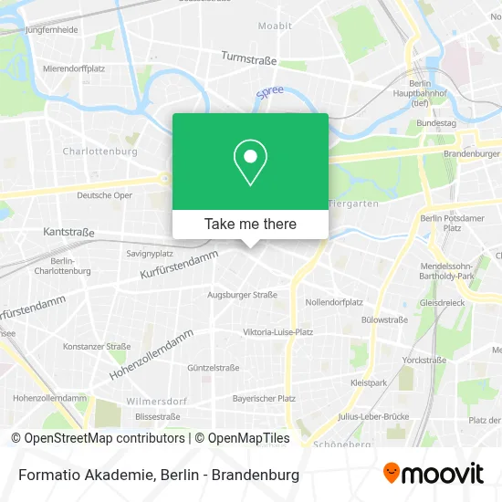 Formatio Akademie map
