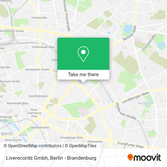 Liverecords Gmbh map