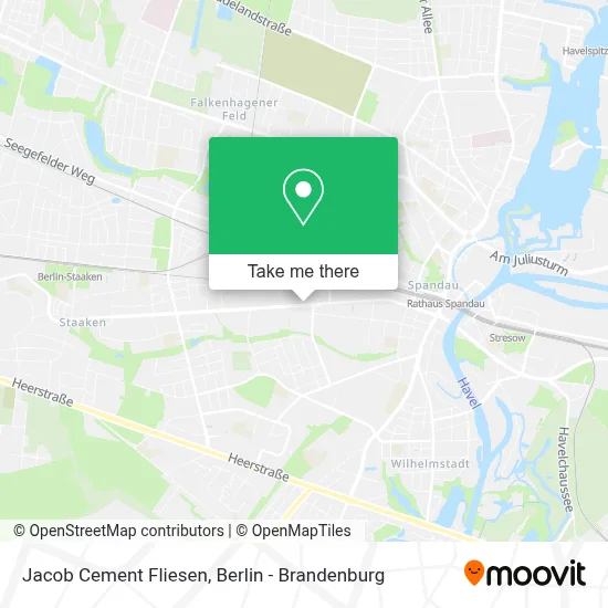 Jacob Cement Fliesen map