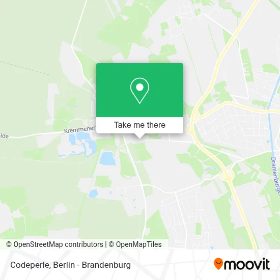 Codeperle map