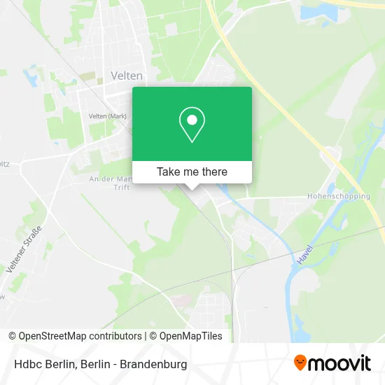 Hdbc Berlin map
