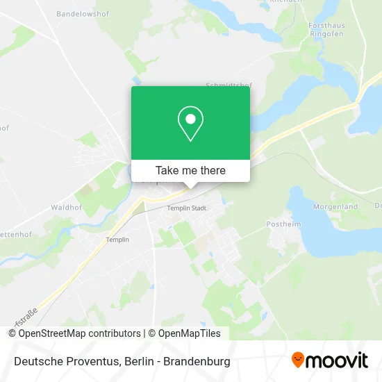 Deutsche Proventus map