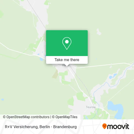 R+V Versicherung map