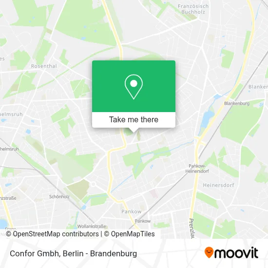 Confor Gmbh map