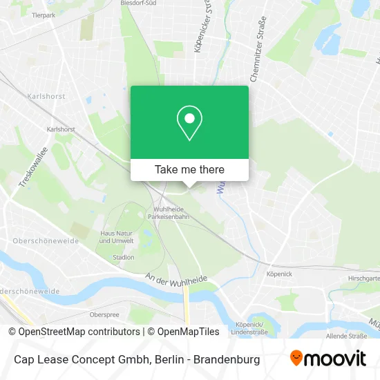 Cap Lease Concept Gmbh map