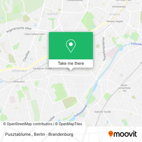 Pusztablume. map
