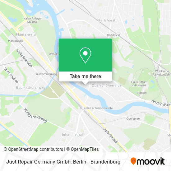 Just Repair Germany Gmbh map