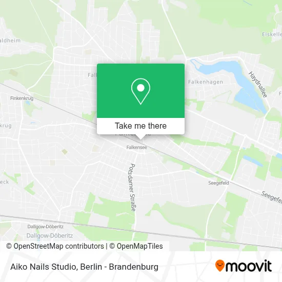 Aiko Nails Studio map
