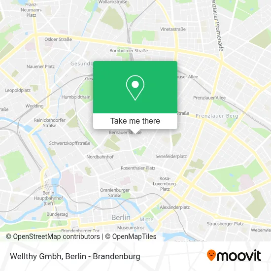 Wellthy Gmbh map