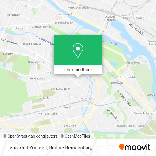Transcend Yourself map