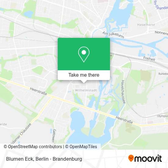 Blumen Eck map
