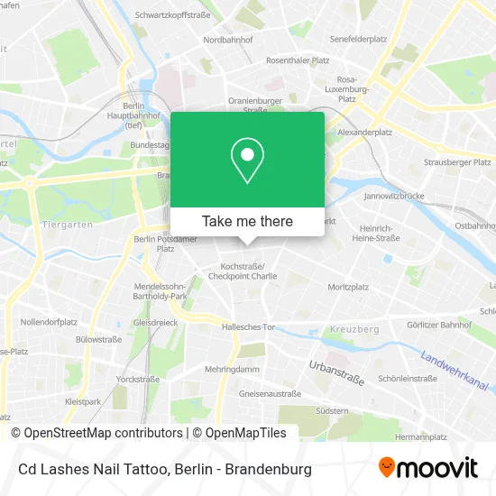 Cd Lashes Nail Tattoo map