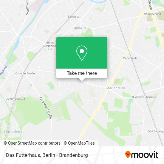 Das Futterhaus map