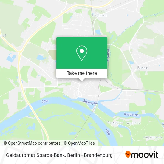 Geldautomat Sparda-Bank map