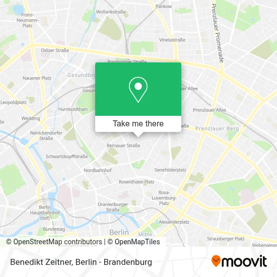 Benedikt Zeitner map