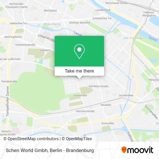 Schen World Gmbh map