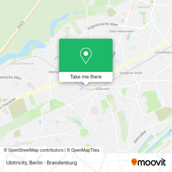 Ubitricity map