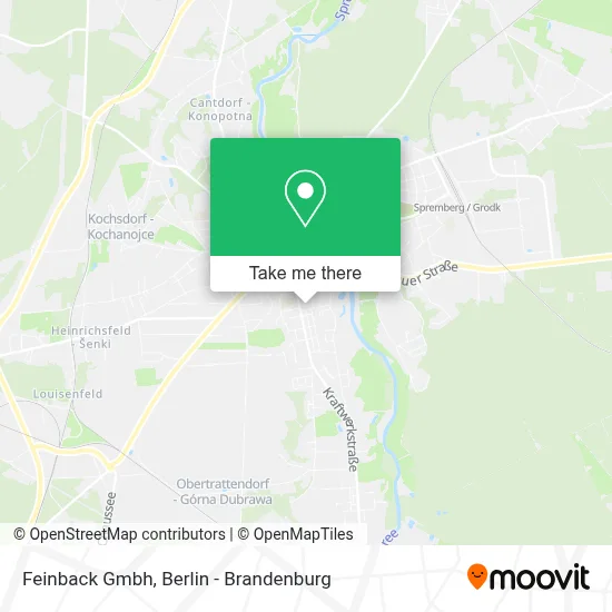 Feinback Gmbh map