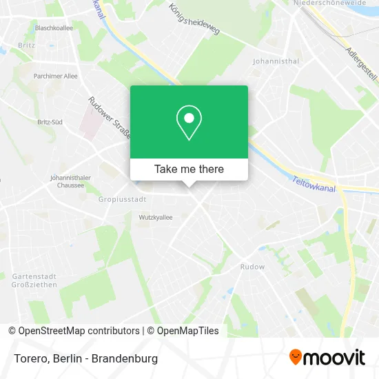 Torero map