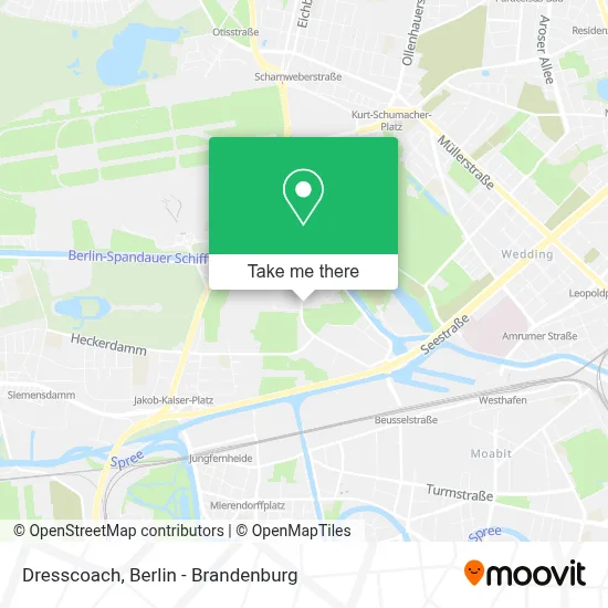 Dresscoach map