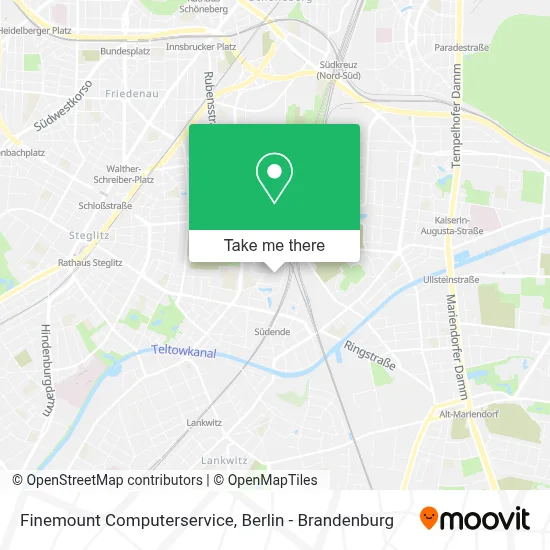 Finemount Computerservice map