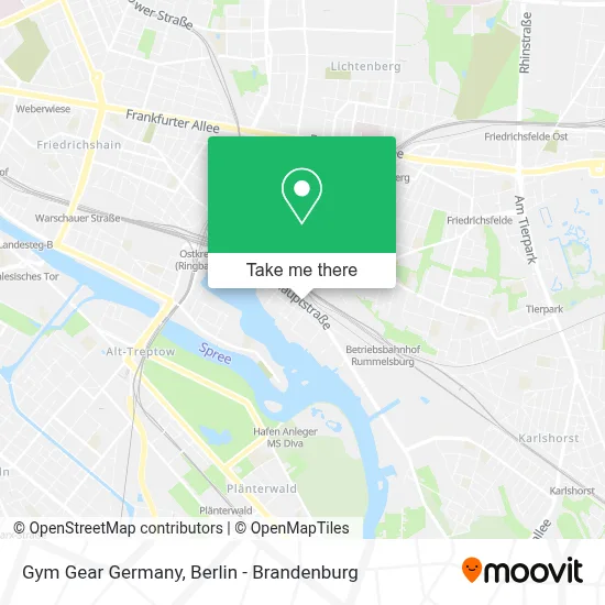 Gym Gear Germany map