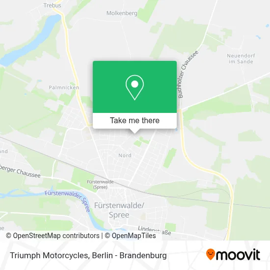 Triumph Motorcycles map