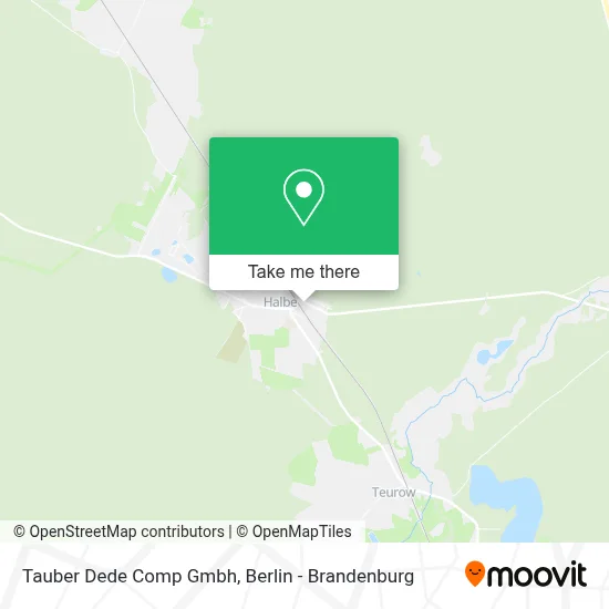 Tauber Dede Comp Gmbh map