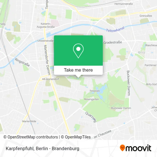 Karpfenpfuhl map