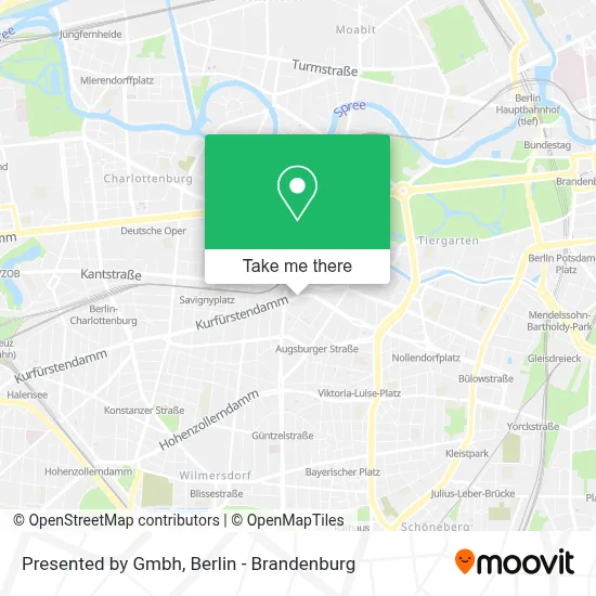 Presented by Gmbh map