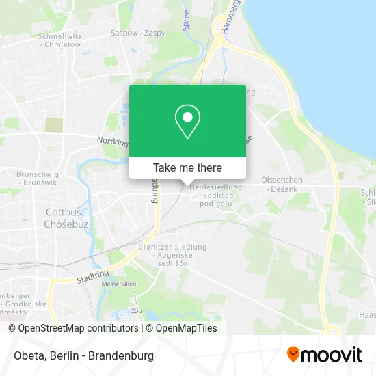 Obeta map