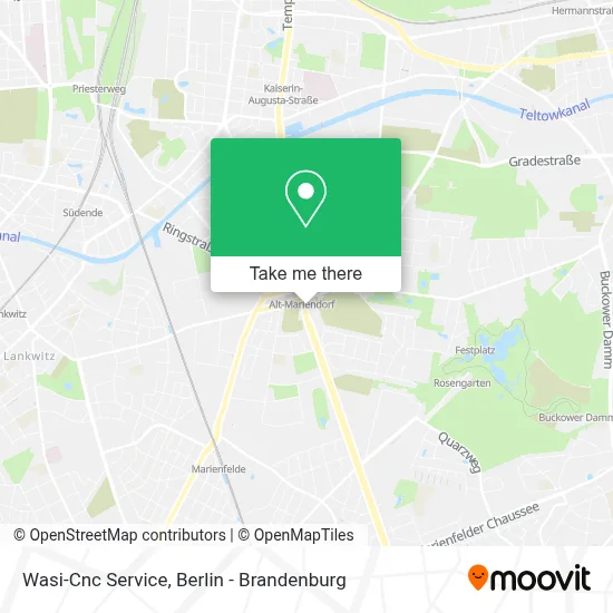 Wasi-Cnc Service map
