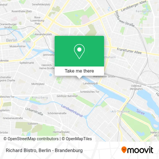 Richard Bistro map