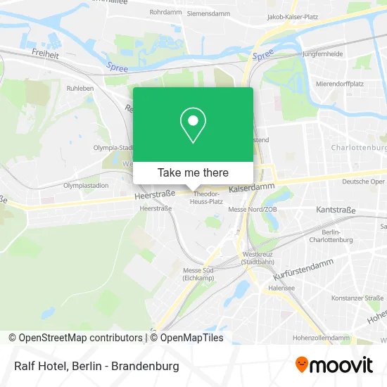 Ralf Hotel map