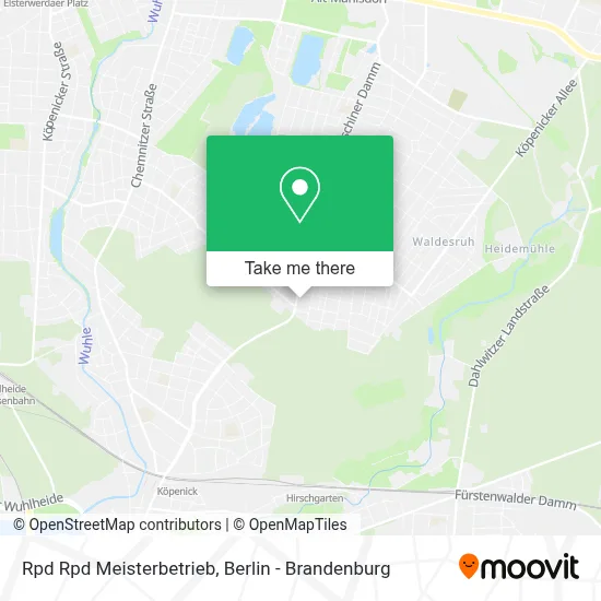 Rpd Rpd Meisterbetrieb map