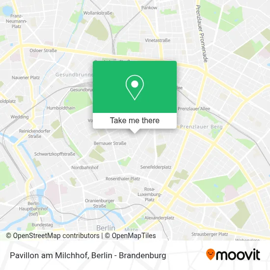 Pavillon am Milchhof map
