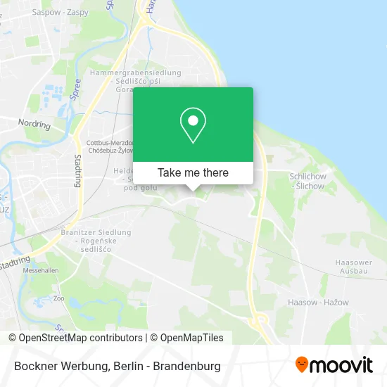 Bockner Werbung map