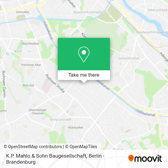 K.P. Mahlo & Sohn Baugesellschaft map