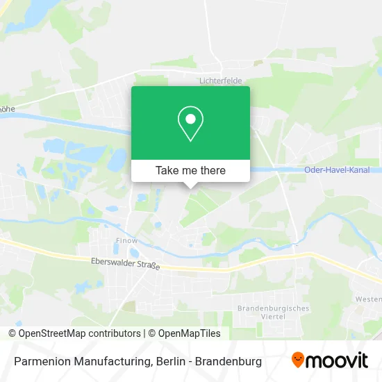 Parmenion Manufacturing map