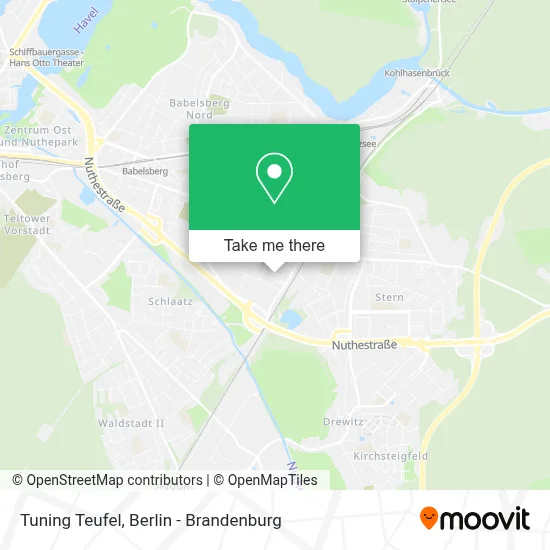 Tuning Teufel map