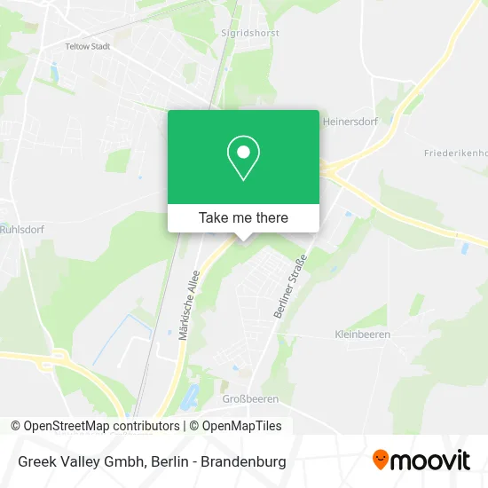 Greek Valley Gmbh map