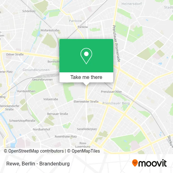 Rewe map