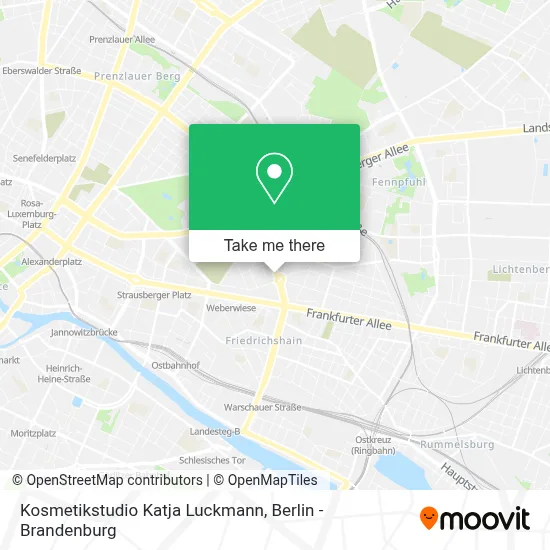 Kosmetikstudio Katja Luckmann map